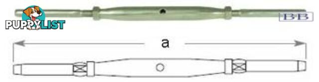 Closed bodyTurnbuckles - Swage and Swage 3.0mm TO 1/8