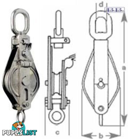 Snatch Block 16mm