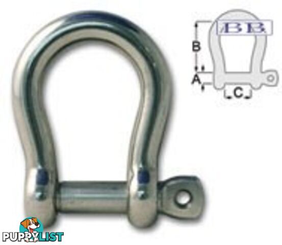 Bow Shackles 6mm TO 16mm