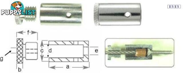 Cable end mount