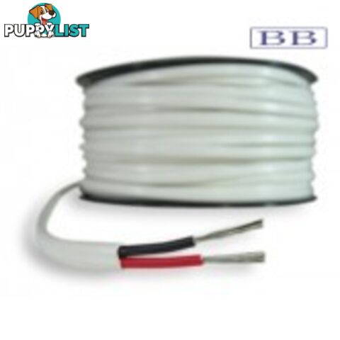 4.59mmŒ_ Sheathed Twin Core Tinned Wire (50m)