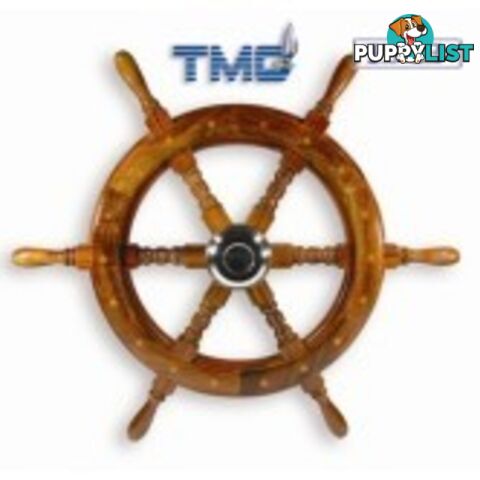 Boat Steering Traditional Timber Wheel 460mm and 615mm