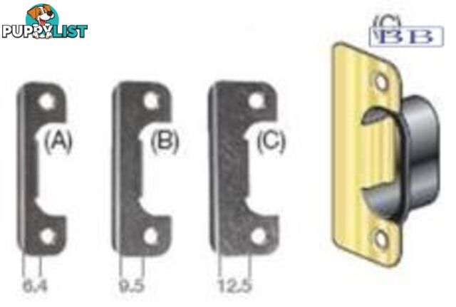 Mobella Striker Plate - 12.5mm