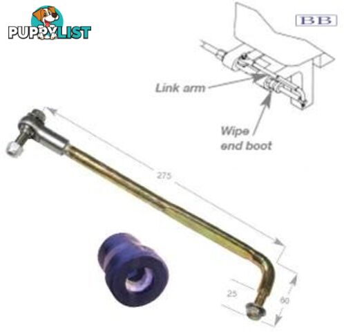 Steering Link Arm Kit zinc coated or Stainless steel for outboards