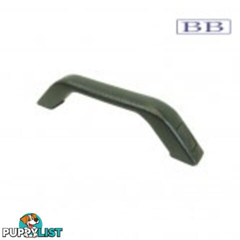 Soft Grip Plastic Grab Handle Black