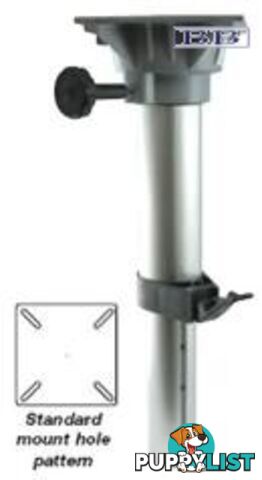 Boat Plug-In Adjustable Height Pedestal