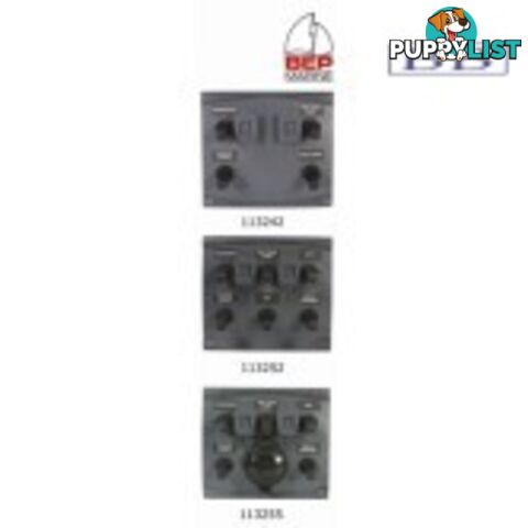 Switch Panel 5 Way Power Socket