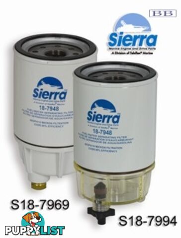 Fuel Filter with Clear Bowl Sierra 18-7994