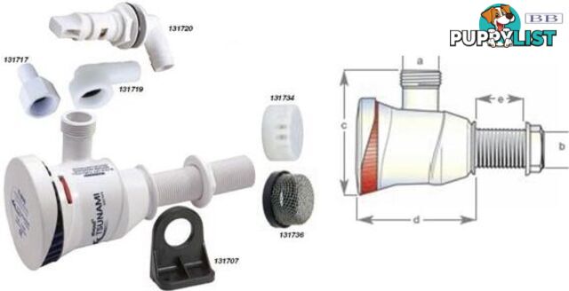 Tsunami aerator pump T500 or T800 12V