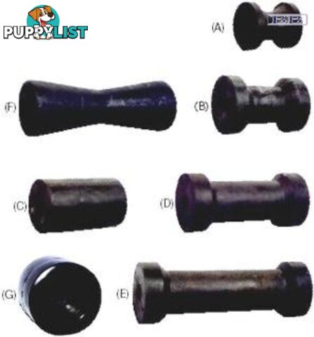 Rubber Dog Bone Roller 201mm