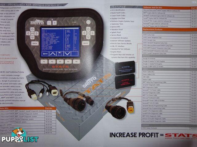 STATS Sierra Touch and Test System Engine Diagnosis Kits