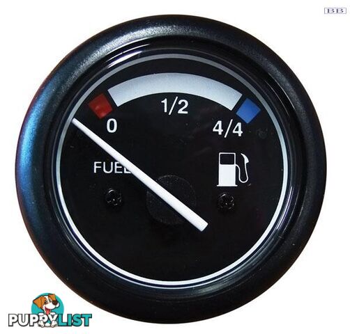 Marine FUEL GAUGES WHITE or BLACK