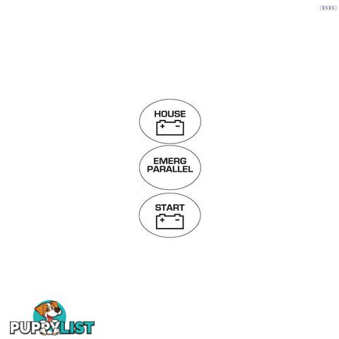 Battery Switch Identification Labels