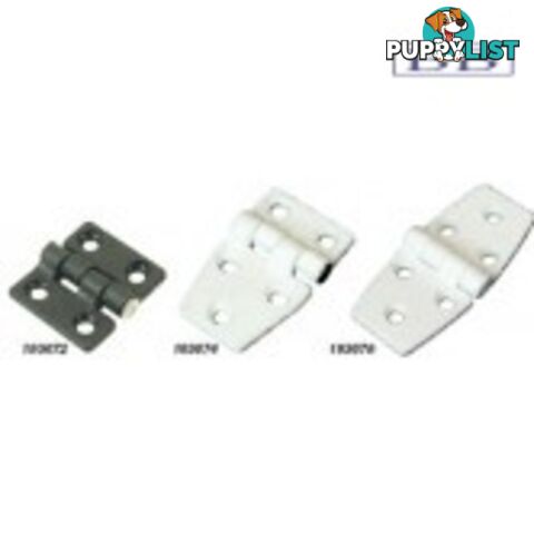 Cabin Hinge White 78mm