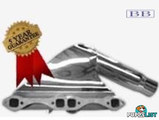 LX V6 1 Piece Mercruiser Stainless Steel Manifold