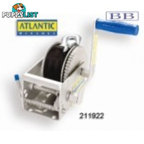 Atlantic Winch 5/1:1 with 7.5m x 5mm Cable