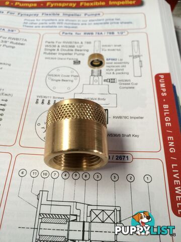 Fynspray pump Gland Conversion