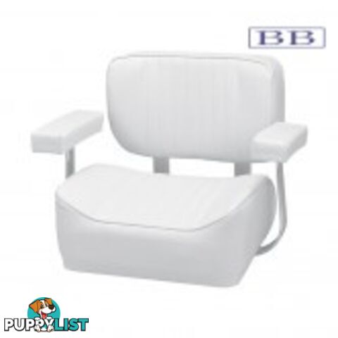 Boat seats Deluxe Helm boat Chair - With Arms