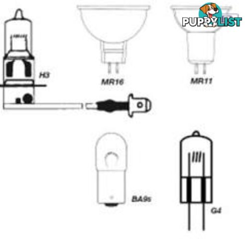 Quartz Halogen Bulb 12V 100w