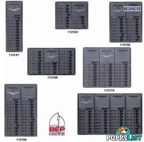 Contour 12 Breaker Panel with Digital Meter