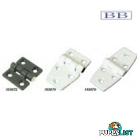 Cabin Hinges White 40mm