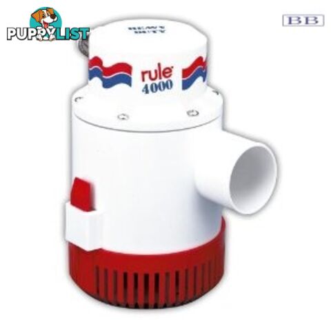 Marine RULE 4000 BILGE PUMPS 12v or 24v