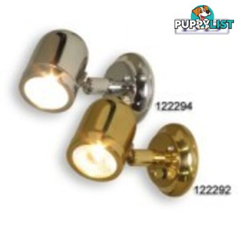 Domed Bulkhead Light -  Brass