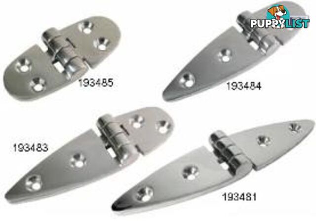 Cast S/S Hinges 154mm