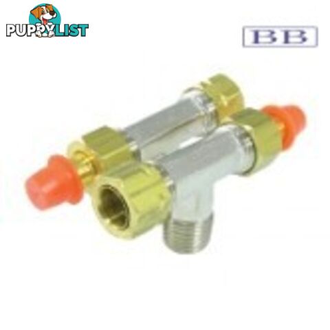 Horizontal Bleeder 1/4" NPT to 3/8" Tube