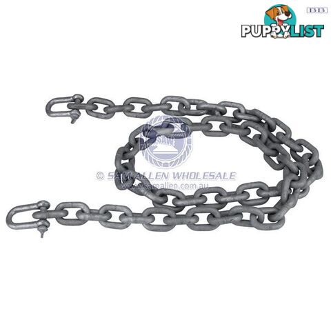 Anchor Chain Regular Link Galvanised with Shackles