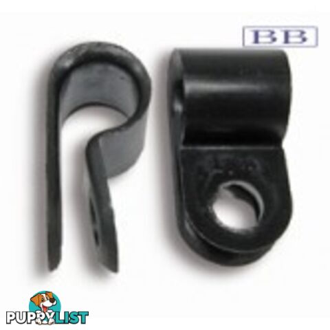 25mm Cable 'P' Clamp (10 Pack)