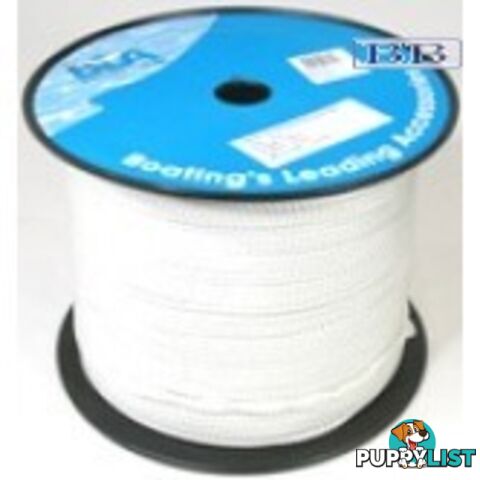 Plaited Polyester Rope Blue - 4mm x 500m