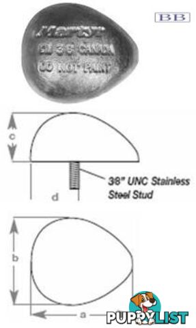 BertramŒ¬ Type Hull Anode