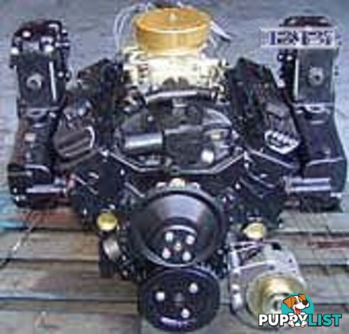 Chev 350 5.7LT V8 Marine Engine w/ carb & manifolds 024 suit Mercruiser OMC Volvo