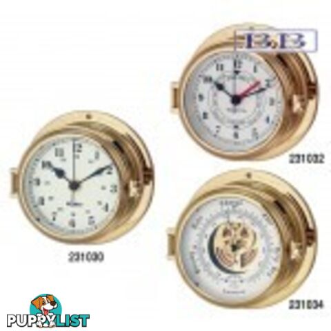 Marine Brass Clocks / Tide / Barometer