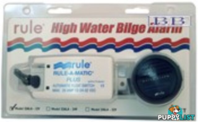 Marine BILGE ALARM HIGH WATER 12v or 24v