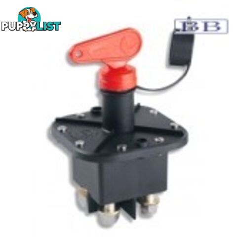 Quick 4 Pole Battery Switch with Key