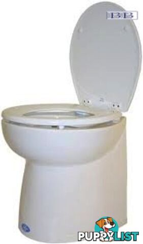 Jabsco boat marineToilets Silent Flush Salt Water rinse on 24v Compact