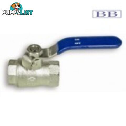 Ball Valve Chromed brass Œ_" 3/8 1/2"