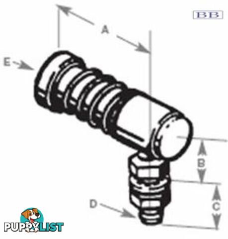 Ball joint-stainless steel suits 60 series