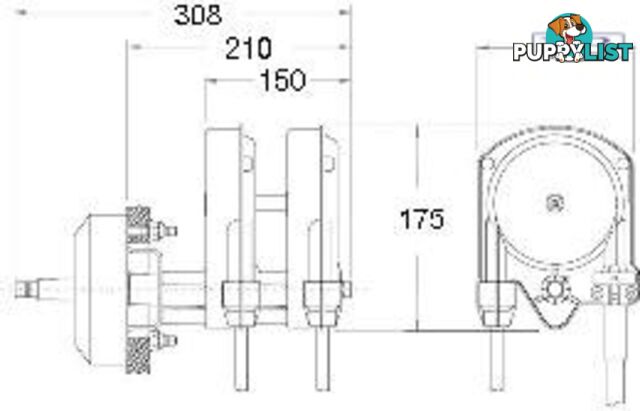 Teleflex Twin Cable Quick Connect Helm