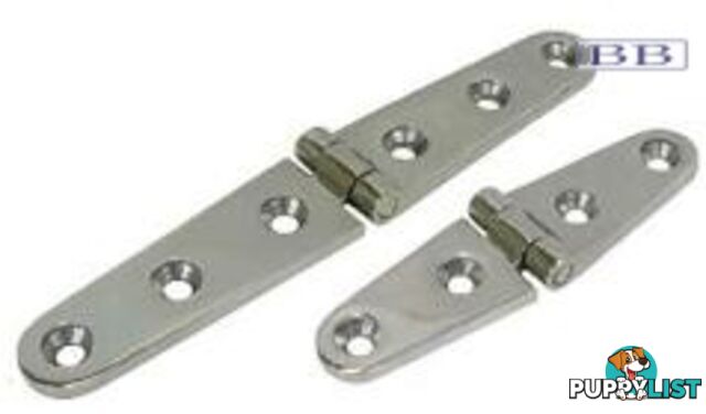 Strap Hinge Cast S/S 104mm