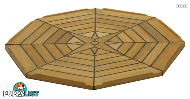 Marine TEAK Table tops Nautic Star Octaginal 8 sided 139431