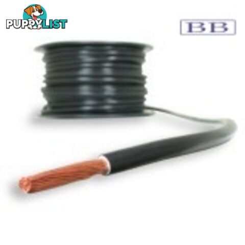 39.55mmŒ_ Black Battery Cable (30m)