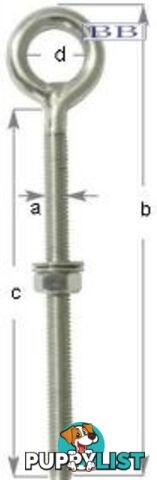 Eye Bolt 70mm