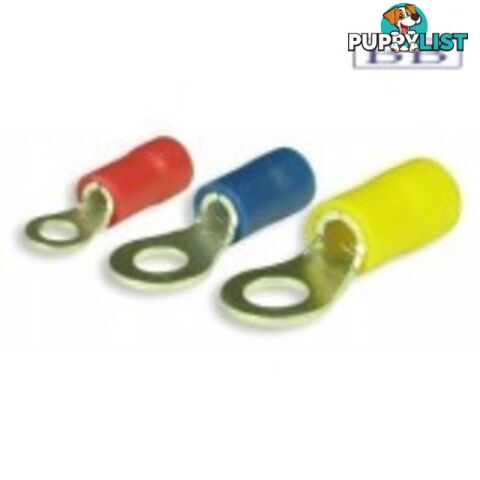 Yellow 10.5mm ID Ring (100)