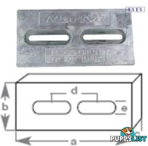 Diver anode 3.6kg