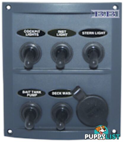 Marine Switch Panel Splashproof rwb2114