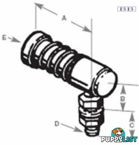 Ball joint-gold passivated steel suits 60 series