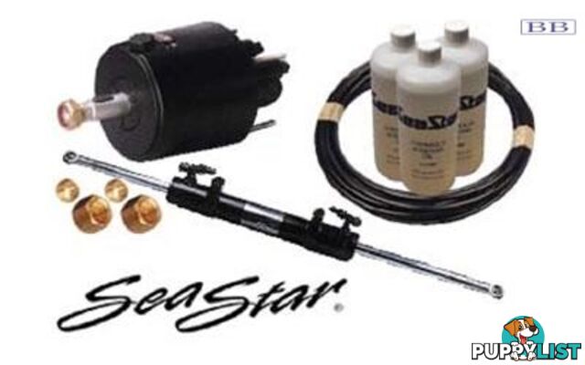 Seastar Catamaran Hydraulic Steering Kit